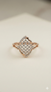 The Geometric Diamond Lattice Ring