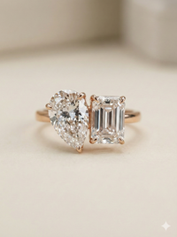 The Modern Romance Toi et Moi Ring