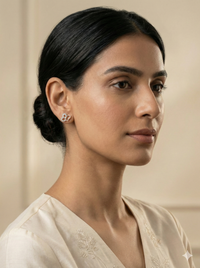 The Whimsical Butterfly Diamond Studs