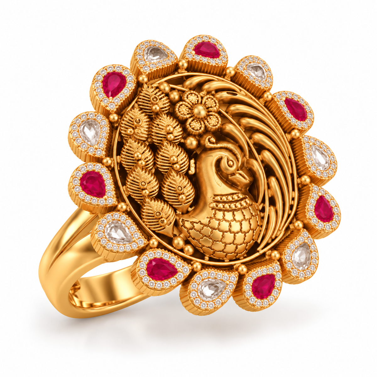 Minimalist Ring for Women in 22KT Gold