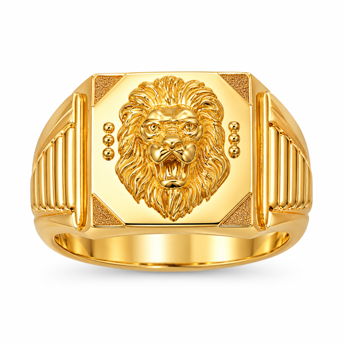 Statement Ring for Men in 22KT Gold