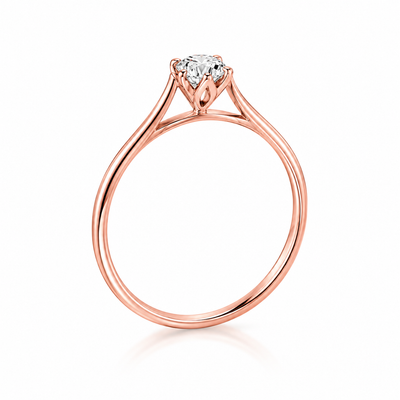 0.20 Carat Lab Grown Diamond Solitaire Ring