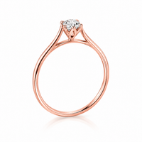 0.22 Carat Lab Grown Diamond Solitaire Ring