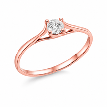 0.40 Carat Lab Grown Diamond Gold Ring