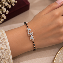 Pave Diamond Contemporary Bracelet for Women in 14KT Gold