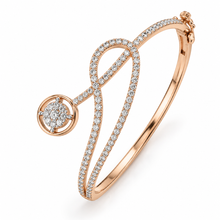 Sparkling Diamond Geometric Bracelet for Women in 14KT Gold
