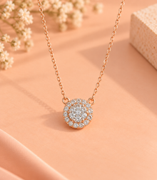 Diamond-Embellished Gold Minimalist Chain for Women in 14KT Gold