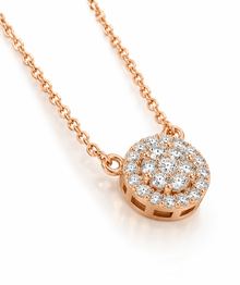 Diamond-Embellished Gold Minimalist Chain for Women in 14KT Gold