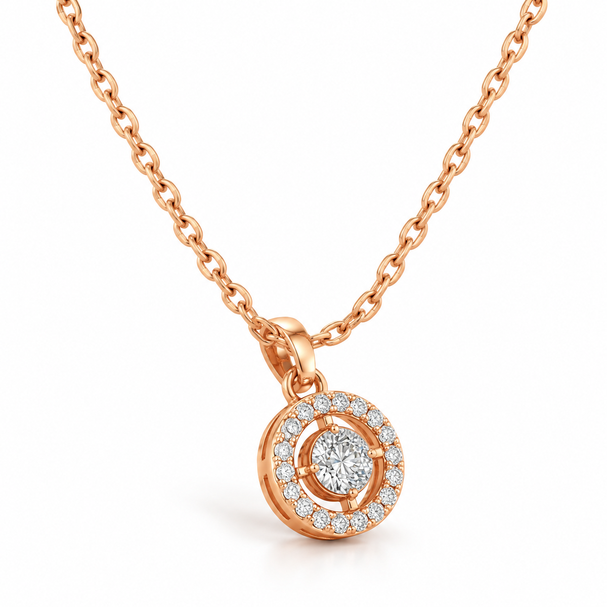 Pave Diamond Everyday Chain for Women in 14KT Gold