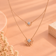 Solitaire Diamond Traditional Chain for Women in 14KT Gold
