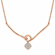 Diamond-Accented Gold Floral Chain for Women in 14KT Gold