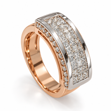 & Diamond Statement Ring for Men in 14KT Gold