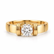 & Lab Grown Diamond Timeless Ring for Men in 14KT Gold