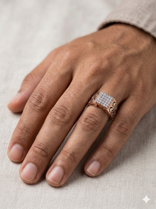 The Heritage Openwork Men's Diamond Ring