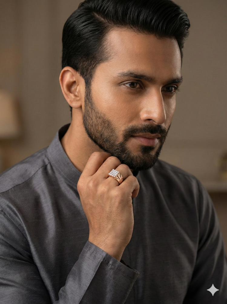 The Geometric Brushed Men&