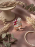 The Rose Gold Ruby & Diamond Floral Bouquet Ring