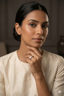 The Rose Gold Princess Cut Five-Stone Diamond Ring