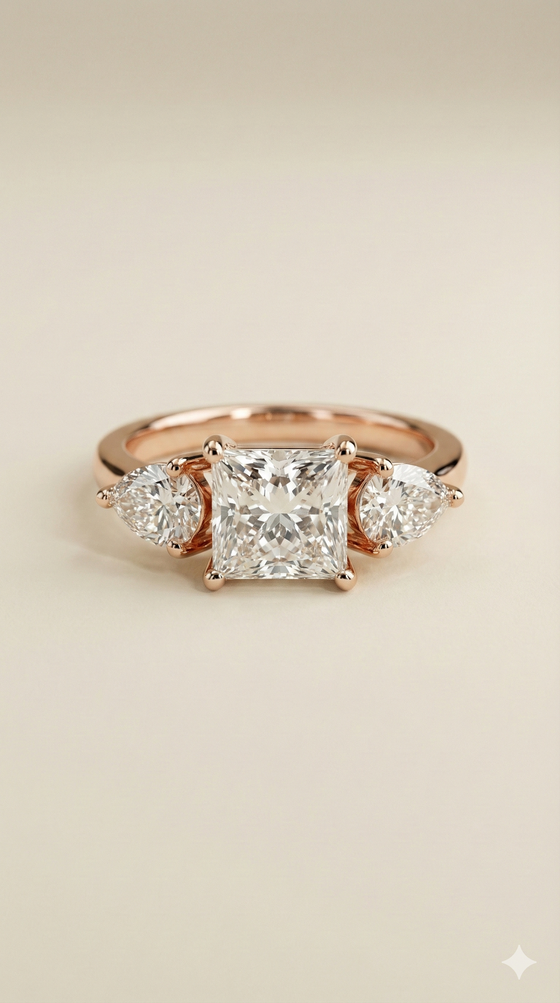 The Grand Starburst Diamond Statement Ring