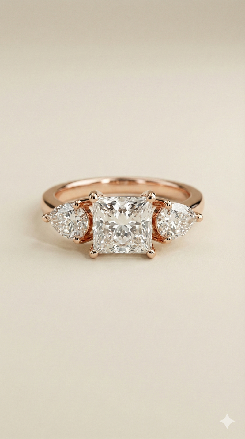 The Grand Starburst Diamond Statement Ring