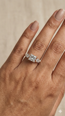 The Grand Starburst Diamond Statement Ring