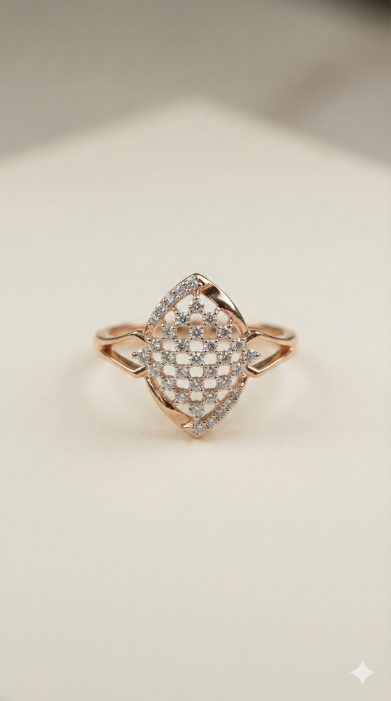 The Geometric Diamond Lattice Ring
