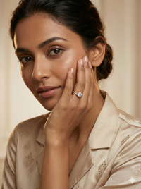 The Eternal Twist Diamond Halo Ring