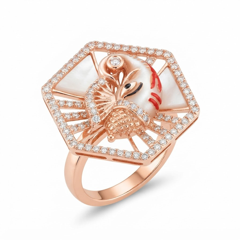 Solitaire Diamond Everyday Ring for Women in 14KT Gold