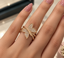Sparkling Diamond Cluster Ring for Women in 14KT Gold