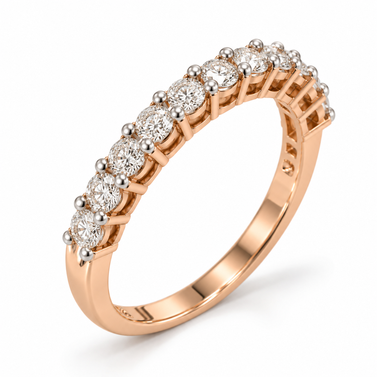 Diamond-Accented Gold Halo Ring for Women in 14KT Gold