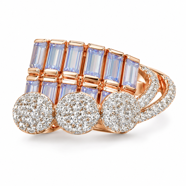 Classic Diamond Elegant Ring for Women in 14KT Gold