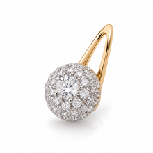 Lab Grown Diamond-Accented Gold Elegant Pendant for Women in 14KT Gold