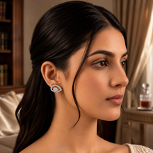 Gold & Diamond Everyday Stud Earrings for Women in 14KT Gold