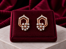 Solitaire Diamond Traditional Stud Earrings for Women in 14KT Gold
