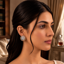Sparkling Diamond Classic Stud Earrings for Women in 14KT Gold