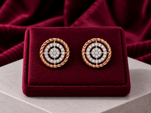Sparkling Diamond Classic Stud Earrings for Women in 14KT Gold