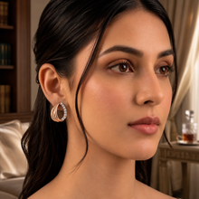 Solitaire Diamond Party-Ready Stud Earrings for Women in 14KT Gold
