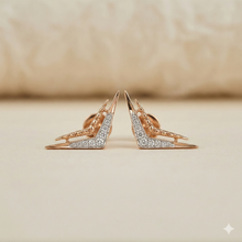 The Architectural Chevron Diamond Studs