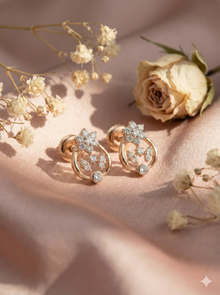 The Enchanted Wreath Diamond Studs