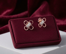 Gold & Diamond Party-Ready Stud Earrings for Women in 14KT Gold