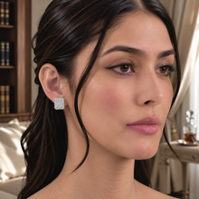 Sparkling Diamond Minimalist Stud Earrings for Women in 14KT Gold