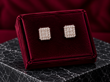 Sparkling Diamond Minimalist Stud Earrings for Women in 14KT Gold