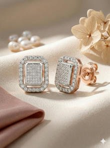 The Radiant Two-Tone Diamond Halo Tops