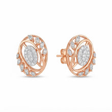Solitaire Diamond Classic Stud Earrings for Women in 14KT Gold