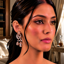 Gold & Diamond Minimalist Stud Earrings for Women in 14KT Gold