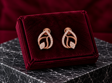 Classic Diamond Halo Stud Earrings for Women in 14KT Gold
