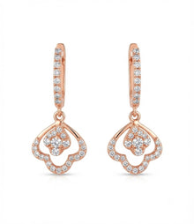 Solitaire Diamond Timeless Stud Earrings for Women in 14KT Gold