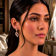 Diamond Halo Gold Traditional Stud Earrings for Women in 14KT Gold