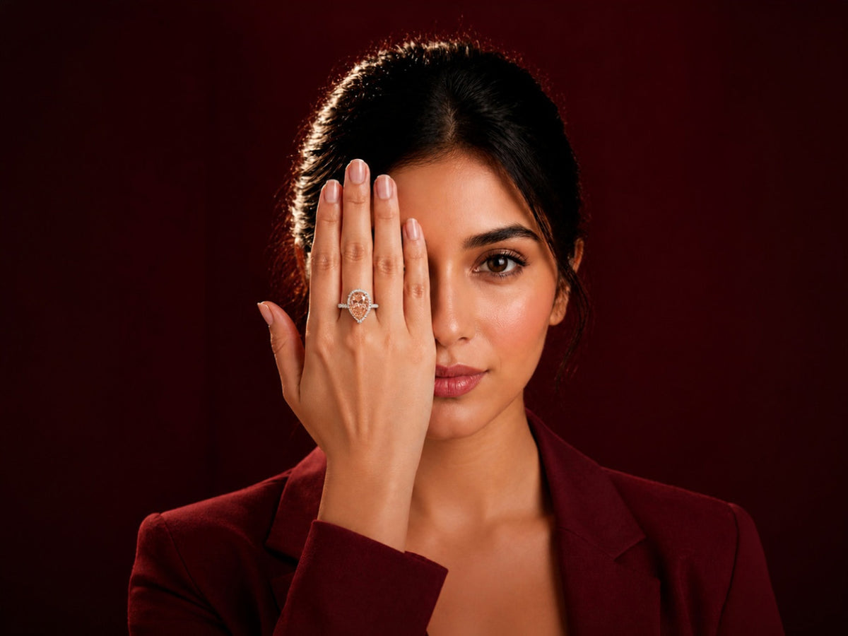 Flower Ring Style (As Seen On Dhriti Mehra)
