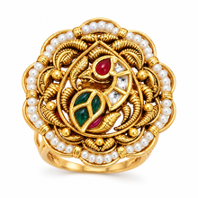 Classic Ring for Women in 22KT Gold