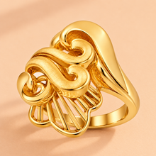 Textured Ring for Women in 22KT Gold